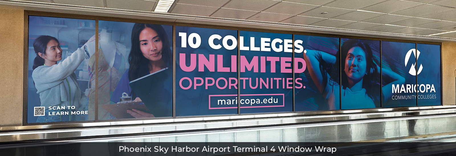 Phoenix Sky Harbor Airport Terminal 4 Window Wrap